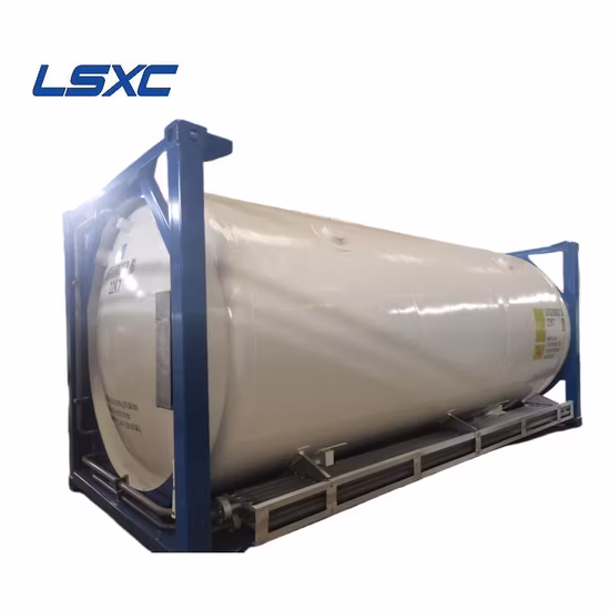 LNG貯蔵/出荷用20フィート21,000L LPGタンクコンテナ販売用